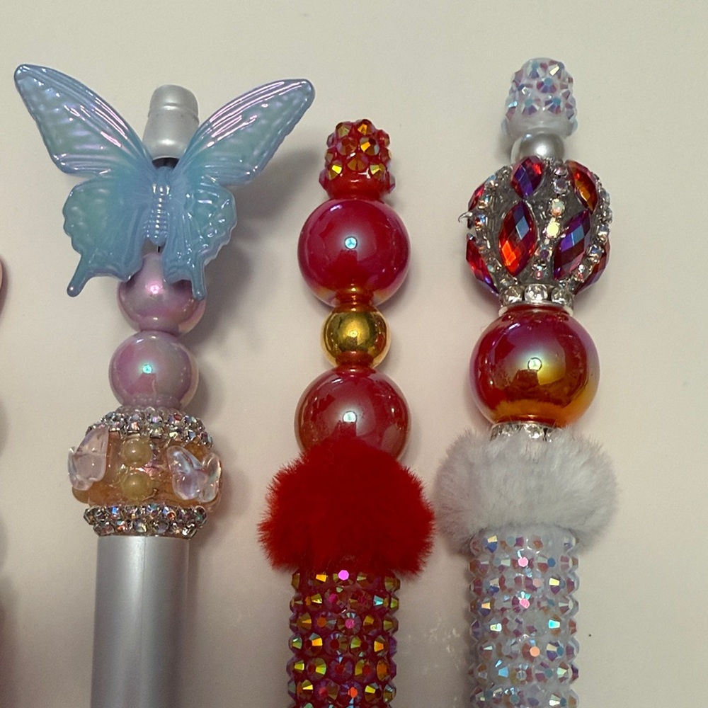 Fancy Hand Beaded Pens - Picture 3 of 3
